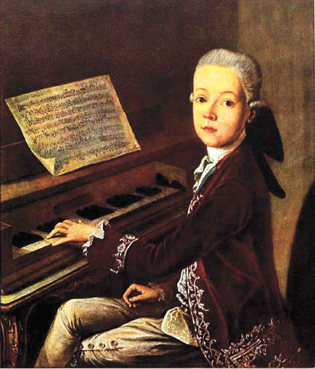  mozart började komponera redan som ung
